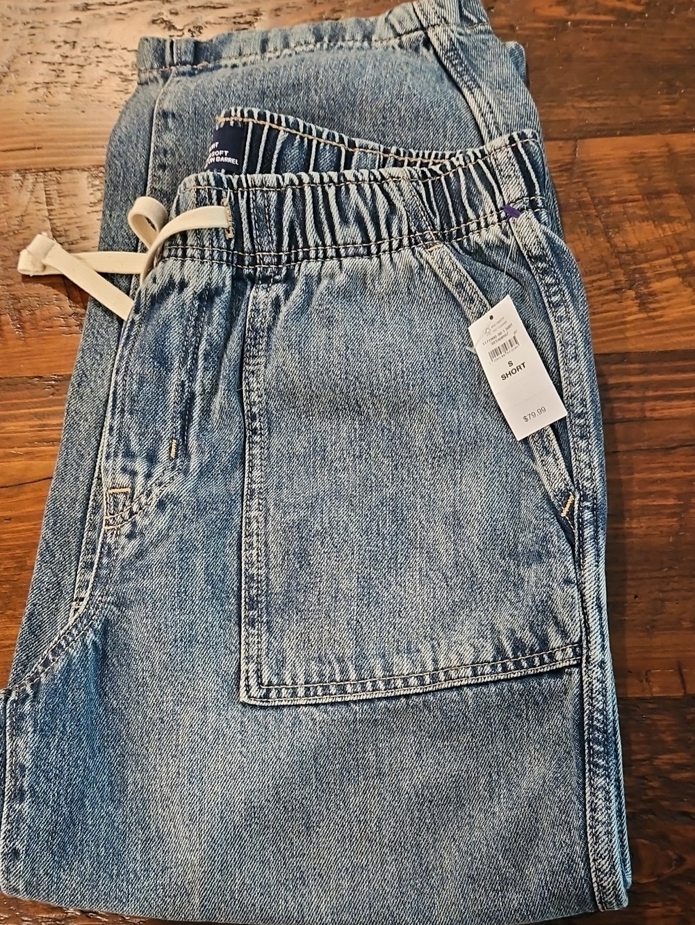 Nwt Gap Pull Up Barrrel Jeans
